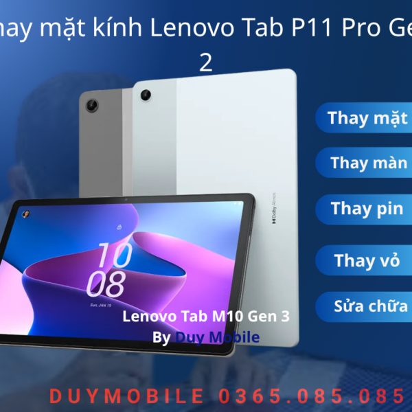 Ép mặt kính Lenovo Tab M10 Gen 3