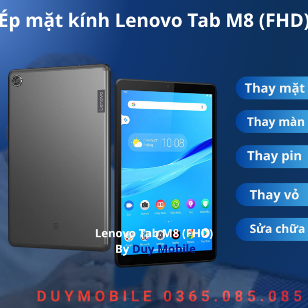Ép mặt kính Lenovo Tab M8 (FHD)