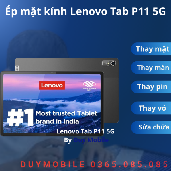 Ép mặt kính Lenovo Tab P11 5G