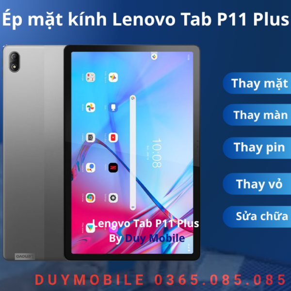 Ép mặt kính Lenovo Tab P11 Plus