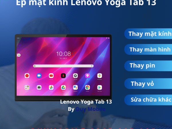 Ép mặt kính Lenovo Yoga Tab 13
