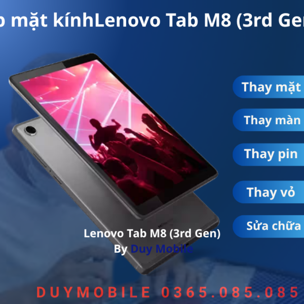 Ép mặt kínhLenovo Tab M8 (3rd Gen)