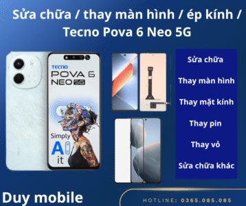 Sửa chữa / thay màn hình / ép kính / Tecno Pova 6 Neo 5G