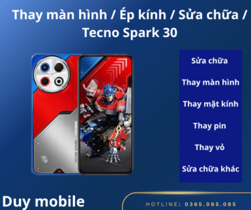 Thay man hinh Ep kinh Sua chua Tecno Spark 30
