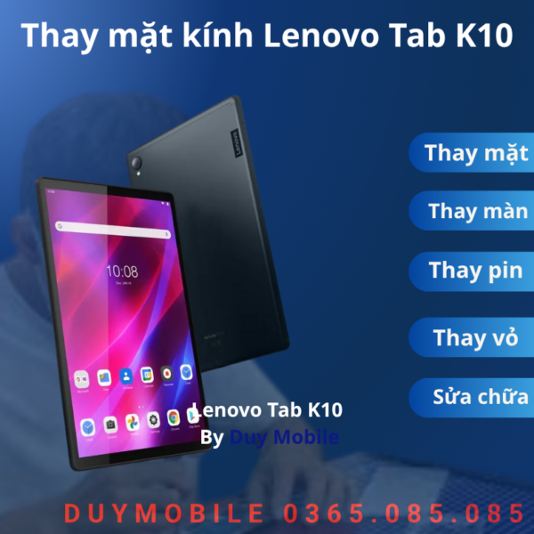 Thay mặt kính Lenovo Tab K10