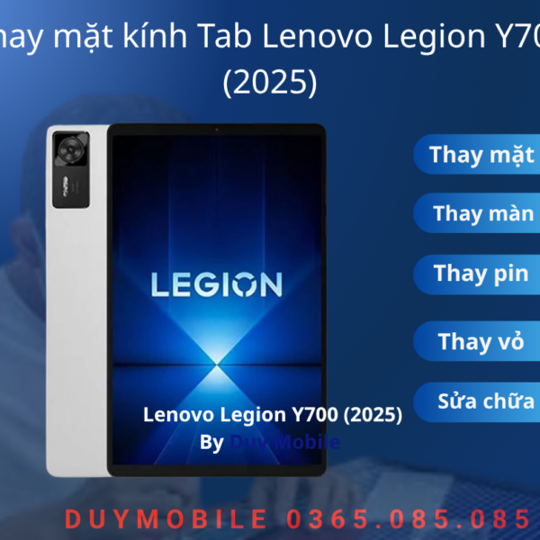 Thay mặt kính Tab Lenovo Legion Y700 (2025)