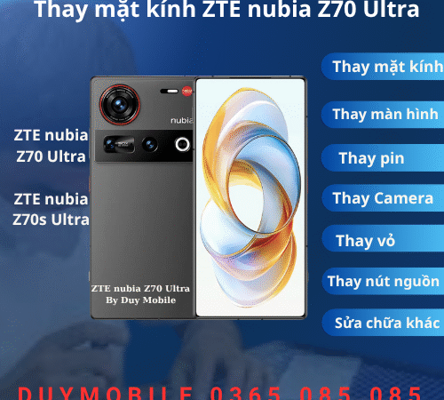 Thay mặt kính ZTE nubia Z70 Ultra