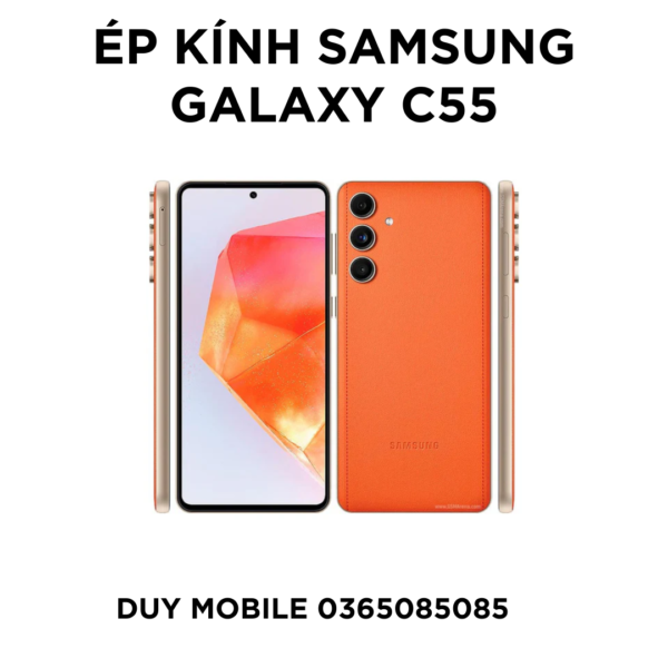 Ép kính Samsung Galaxy C55