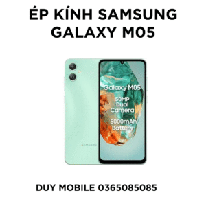 Ep kinh Samsung Galaxy M05