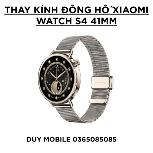 Thay kính đồng hồ Xiaomi Watch S4 41mm
