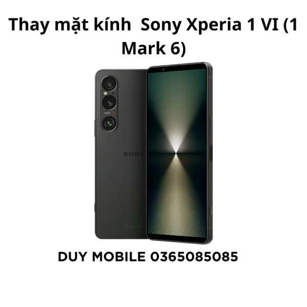 Thay mặt kính  Sony Xperia 1 VI (1 Mark 6)