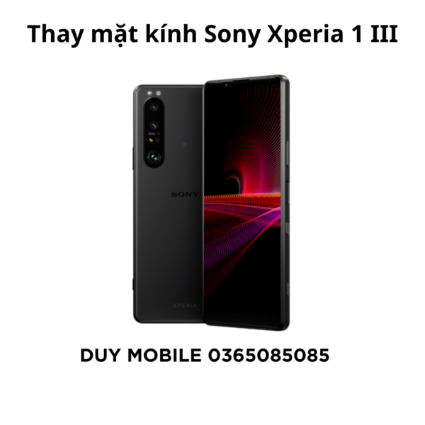 Thay mặt kính Sony Xperia 1 III