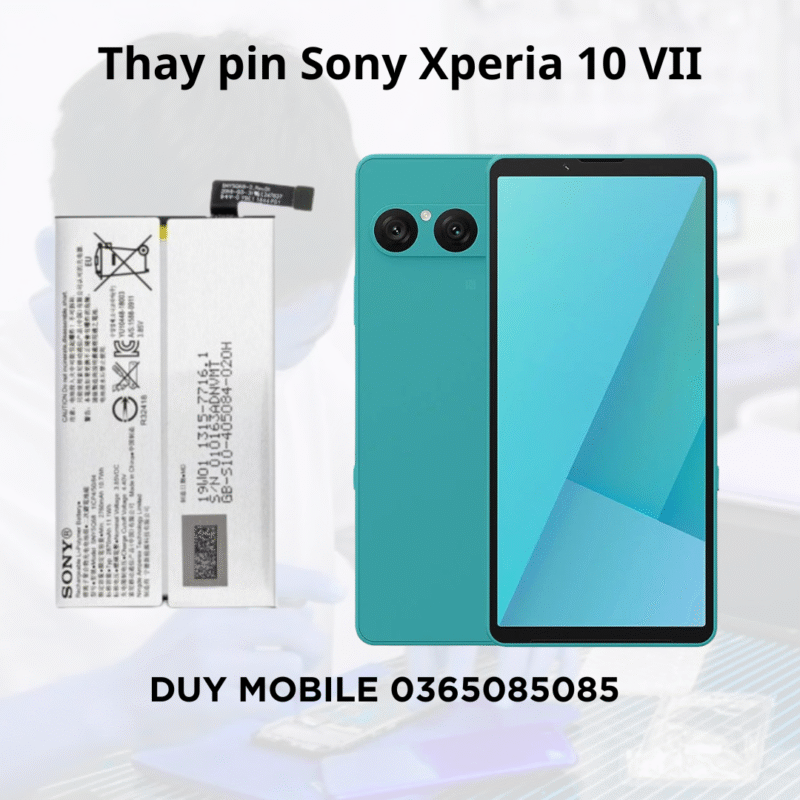 Thay pin Sony Xperia 10 VII