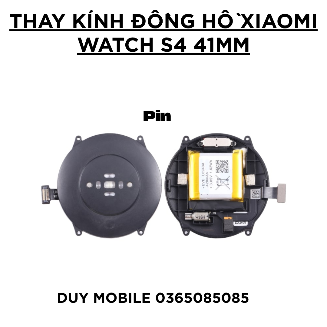 2 Thay kính đồng hồ Xiaomi Watch S4 41mm - Ảnh 4