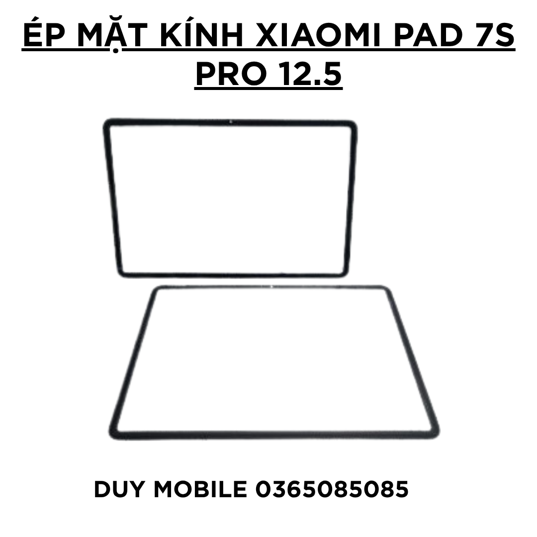 2 Ép mặt kính Xiaomi Pad 7S Pro 12.5 - Ảnh 2