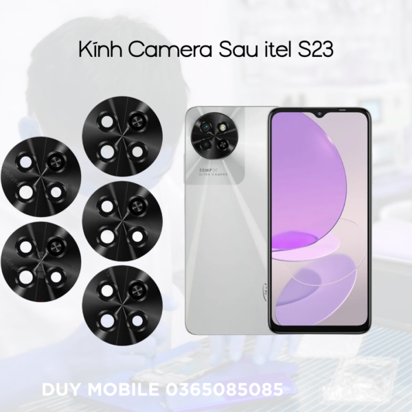 Thay kính Camera sau itel S23 lấy liền