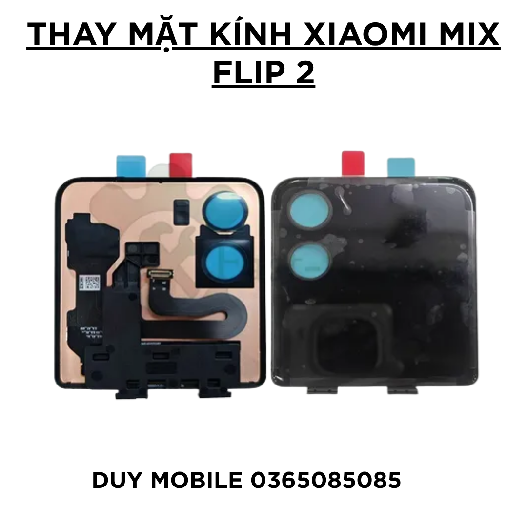 3 Thay mặt kính Xiaomi Mix Flip 2 - Ảnh 3