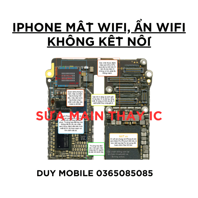 iPhone Mất WiFi, Ẩn WiFi Không Kết Nối