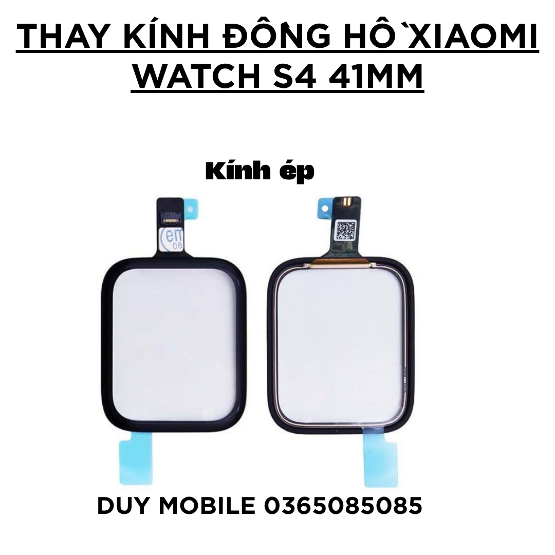 4 Thay kính đồng hồ Xiaomi Watch S4 41mm - Ảnh 2