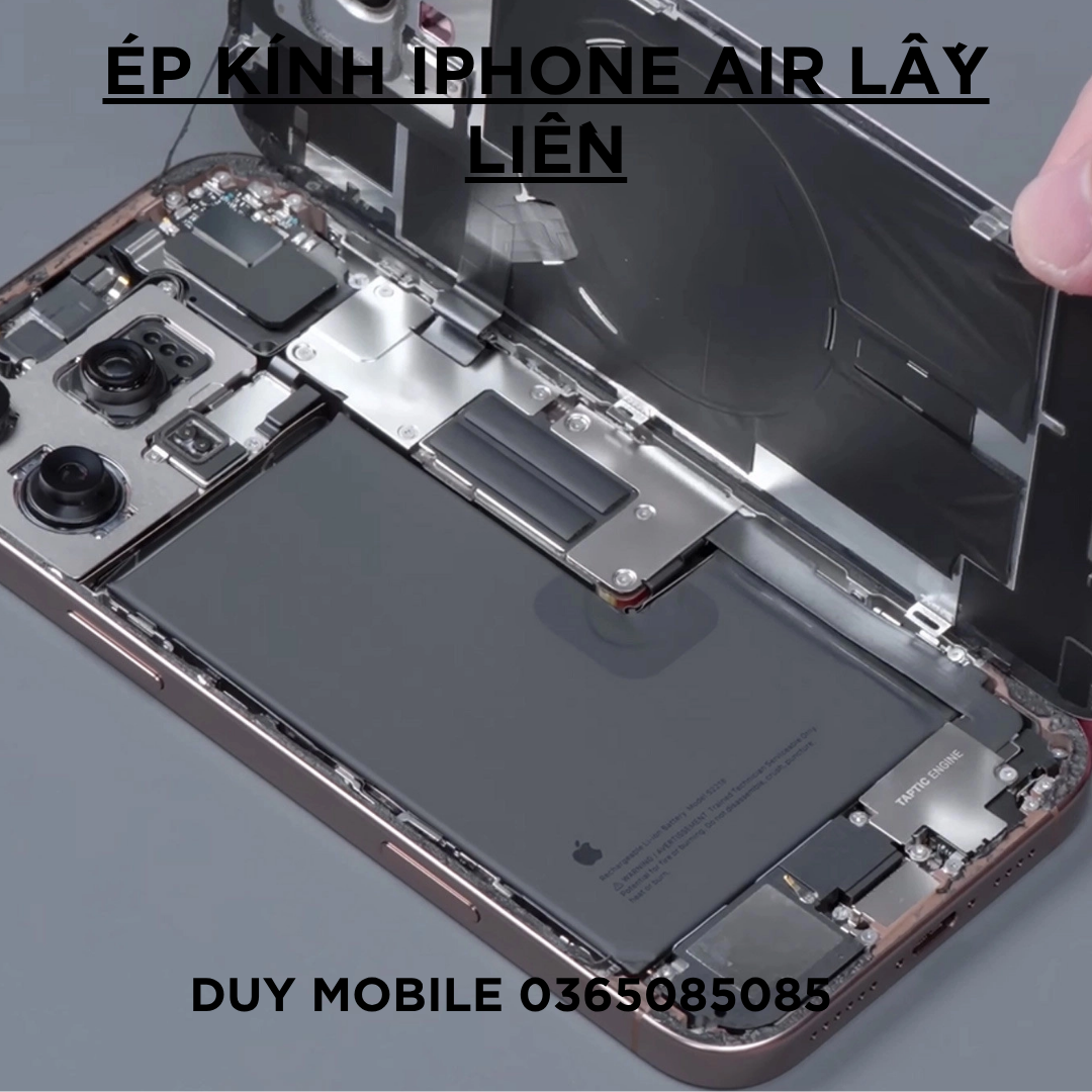 Ép kính iPhone AIR lấy liền Ép kính iPhone AIR lấy liền - Ảnh 3