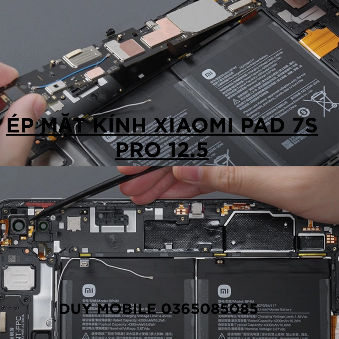4 Ép mặt kính Xiaomi Pad 7S Pro 12.5 - Ảnh 4