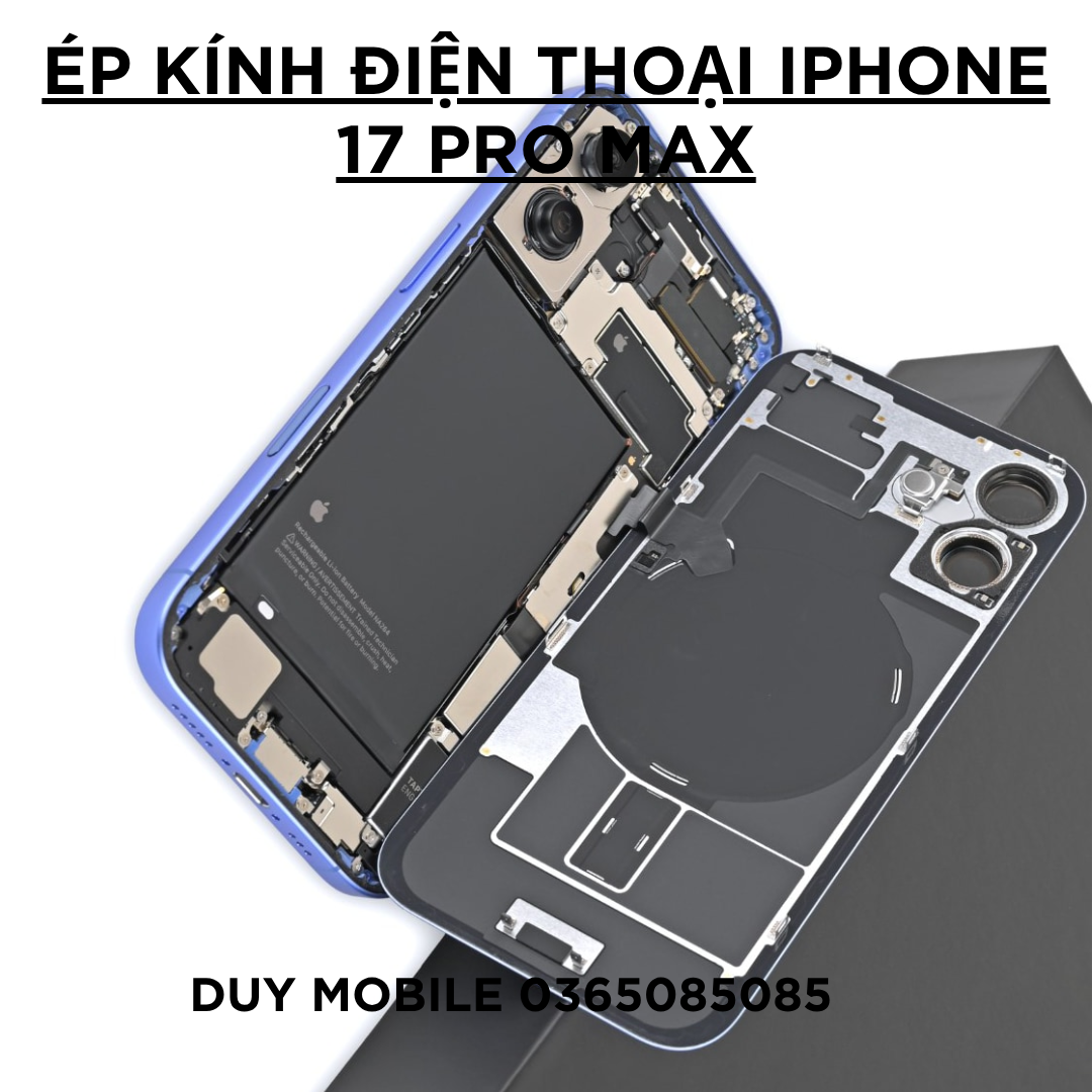 Ép kính điện thoại iPhone 17 Pro max Ép kính điện thoại iPhone 17 Pro max - Ảnh 6