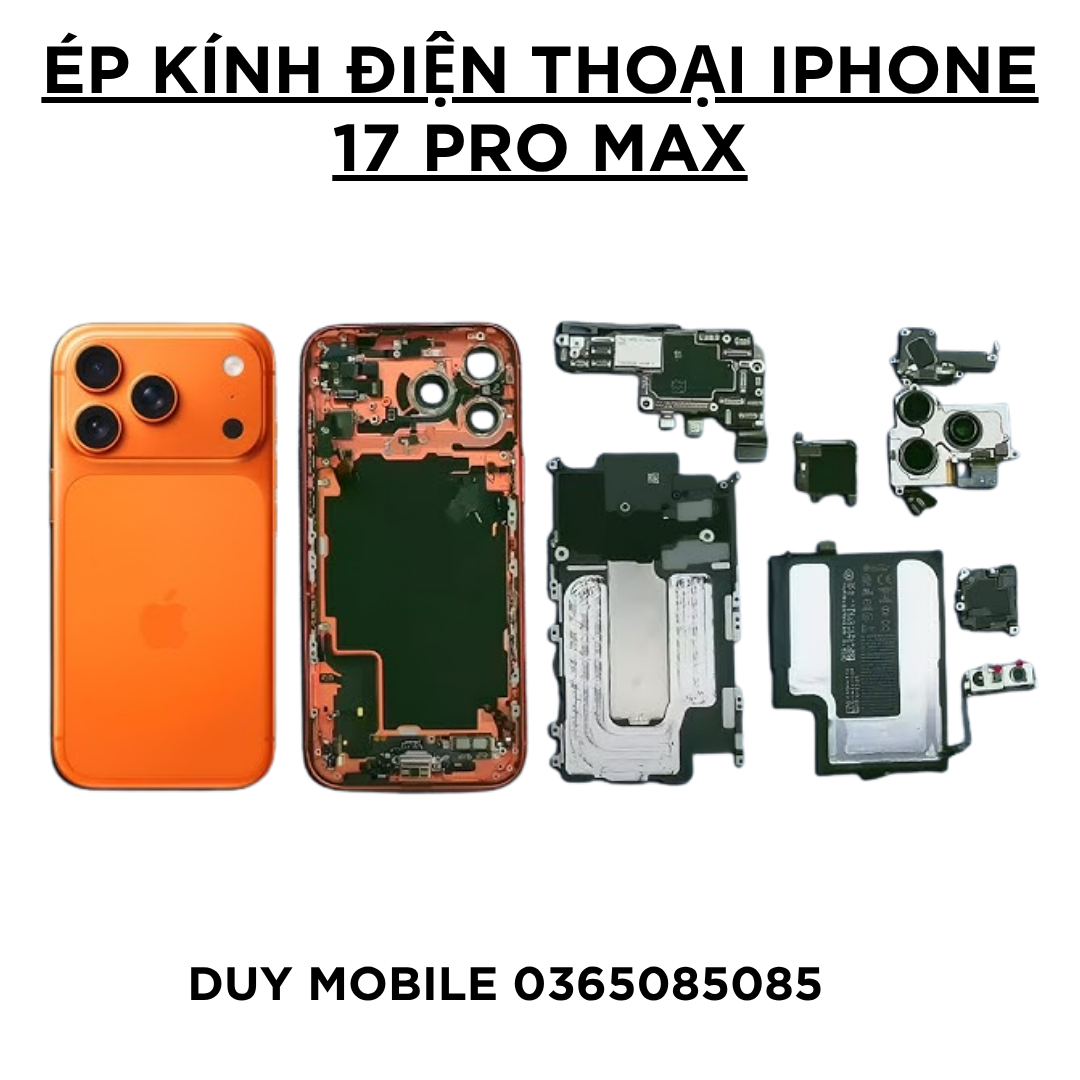 Ép kính điện thoại iPhone 17 Pro max Ép kính điện thoại iPhone 17 Pro max - Ảnh 7