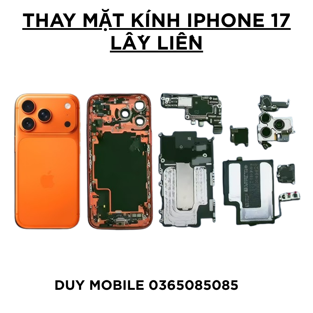 Thay mặt kính iPhone 17 lấy liền Thay mặt kính iPhone 17 lấy liền - Ảnh 5