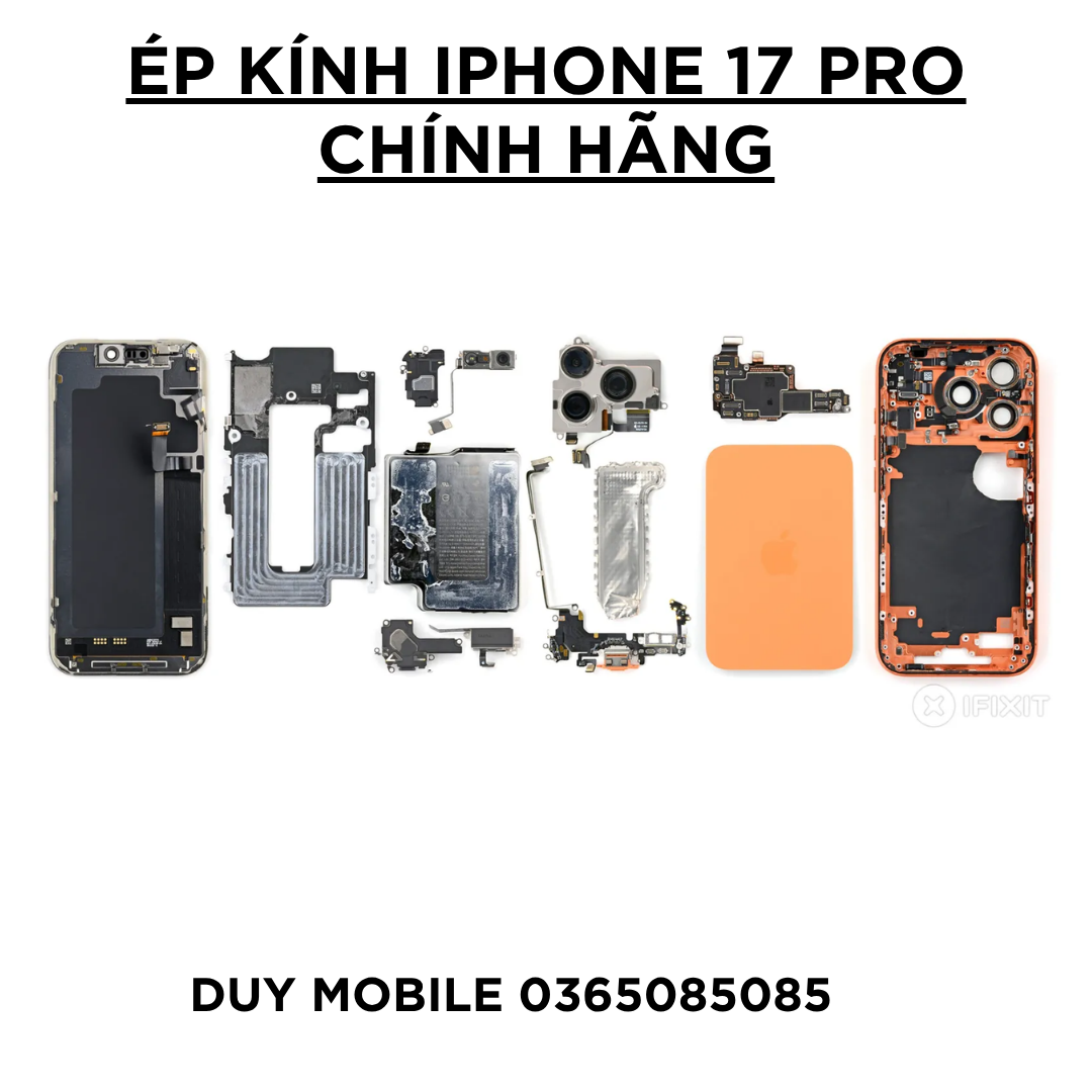 Ép kính điện thoại iPhone 17 Pro max Ép kính điện thoại iPhone 17 Pro max - Ảnh 9