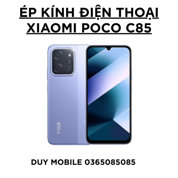 Ép kính điện thoại Xiaomi Poco C85