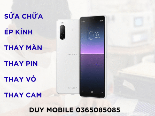 Thay mặt kính Sony Xperia 10 II