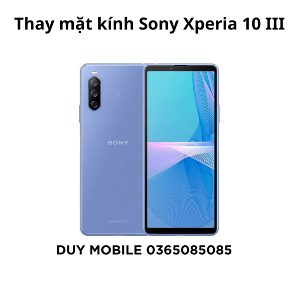 Thay mặt kính Sony Xperia 10 III