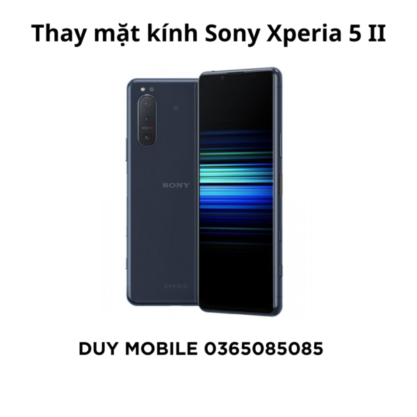 Thay mặt kính Sony Xperia 5 II