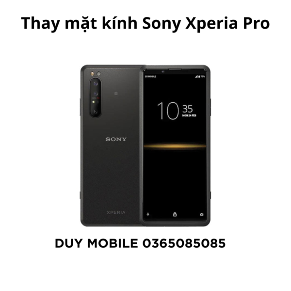Thay mặt kính Sony Xperia Pro