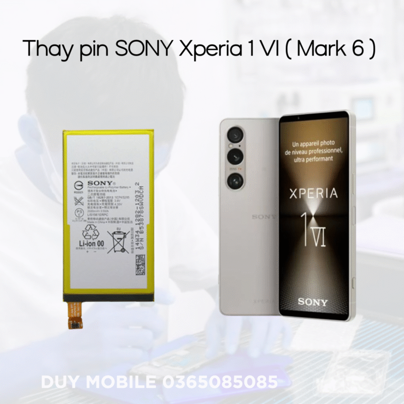 Thay pin SONY Xperia 1 VI ( Mark 6 )