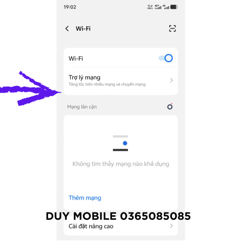 Sửa lỗi iQOO Z10 Turbo bị ẩn WiFi và Bluetooth tại Duy Mobile Thủ Đức