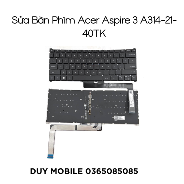 Sửa bàn phím Acer Aspire 3 A314-21-40TK