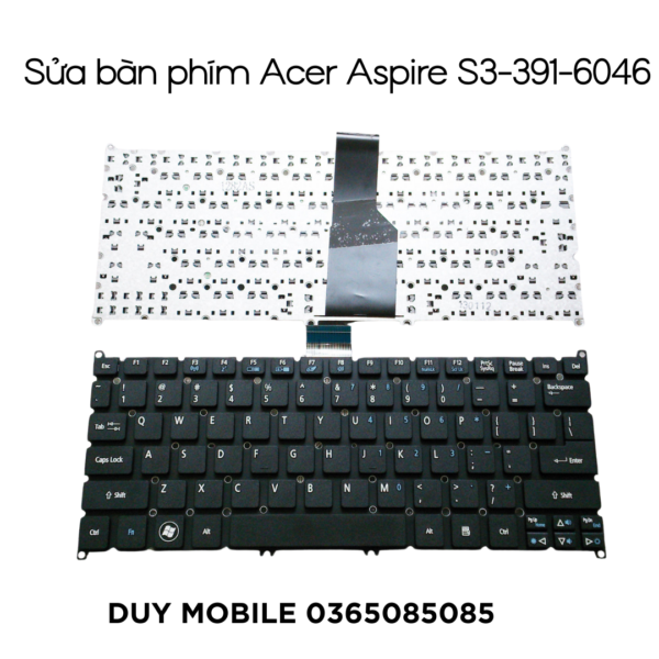 Sửa bàn phím Acer Aspire S3-391-6046