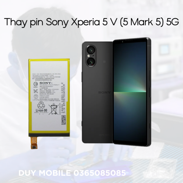 Thay pin Sony Xperia 5 V (5 Mark 5) 5G