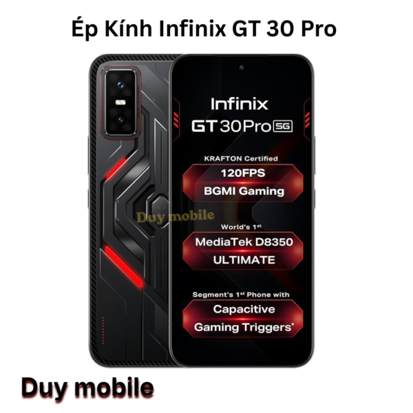 Ép Kính Infinix GT 30 Pro