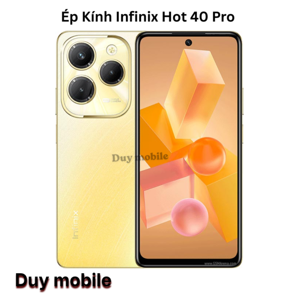 Ép Kính Infinix Hot 40 Pro