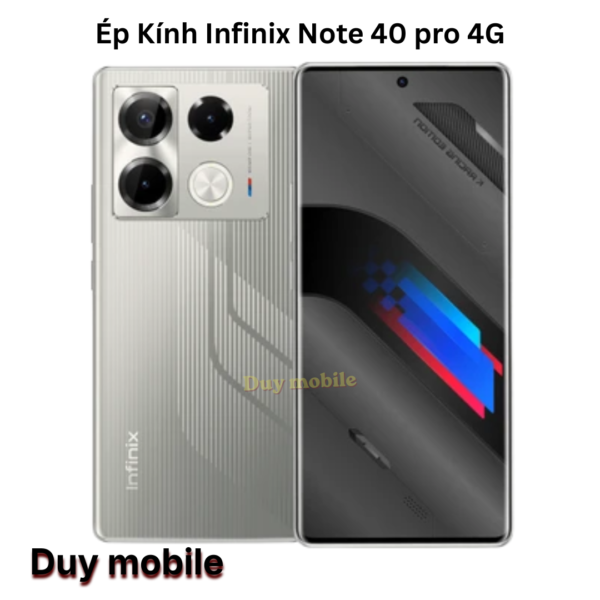 Ép Kính Infinix Note 40 pro 4G
