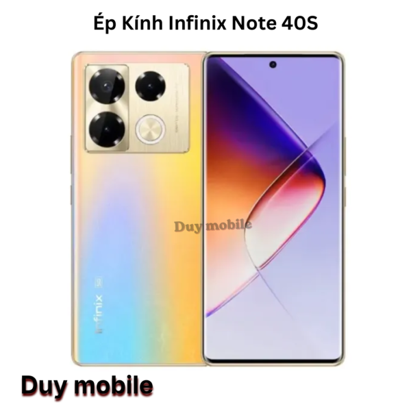 Ép Kính Infinix Note 40S