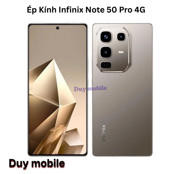 Ép Kính Infinix Note 50 Pro 4G