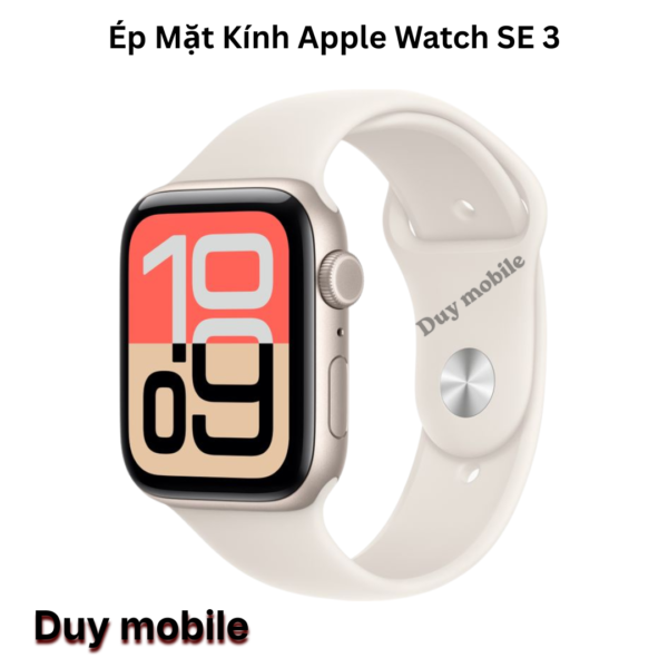 Ép Mặt Kính Apple Watch SE 3