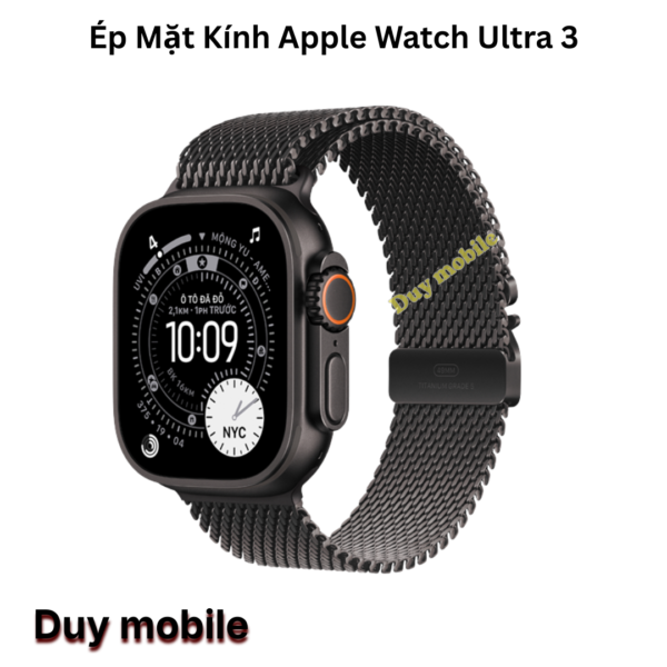 Ép Mặt Kính Apple Watch Ultra 3