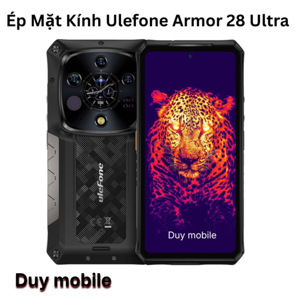 Ép Mặt Kính Ulefone Armor 28 Ultra