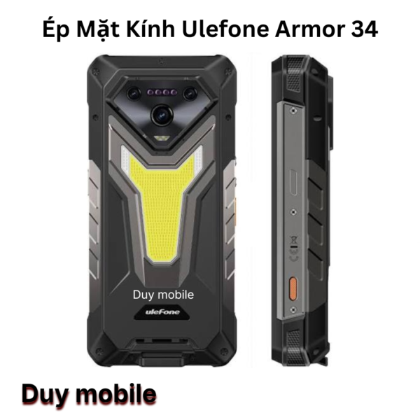 Ép Mặt Kính Ulefone Armor 34