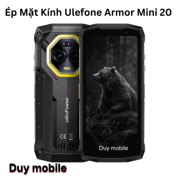 Ép Mặt Kính Ulefone Armor Mini 20