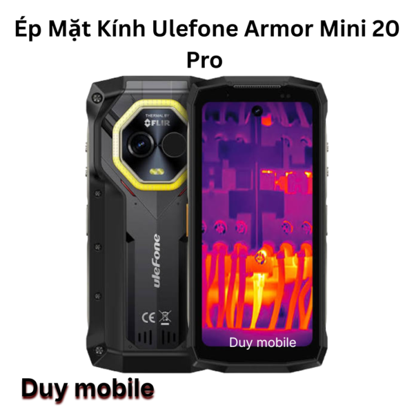 Ép Mặt Kính Ulefone Armor Mini 20 Pro